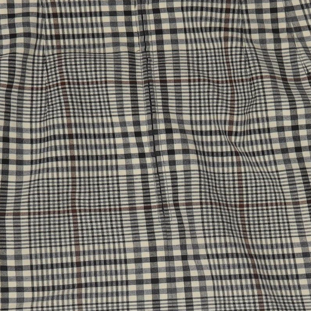 ST MICHAELS Womens Multicoloured Check  Straight & Pencil Skirt Size 12