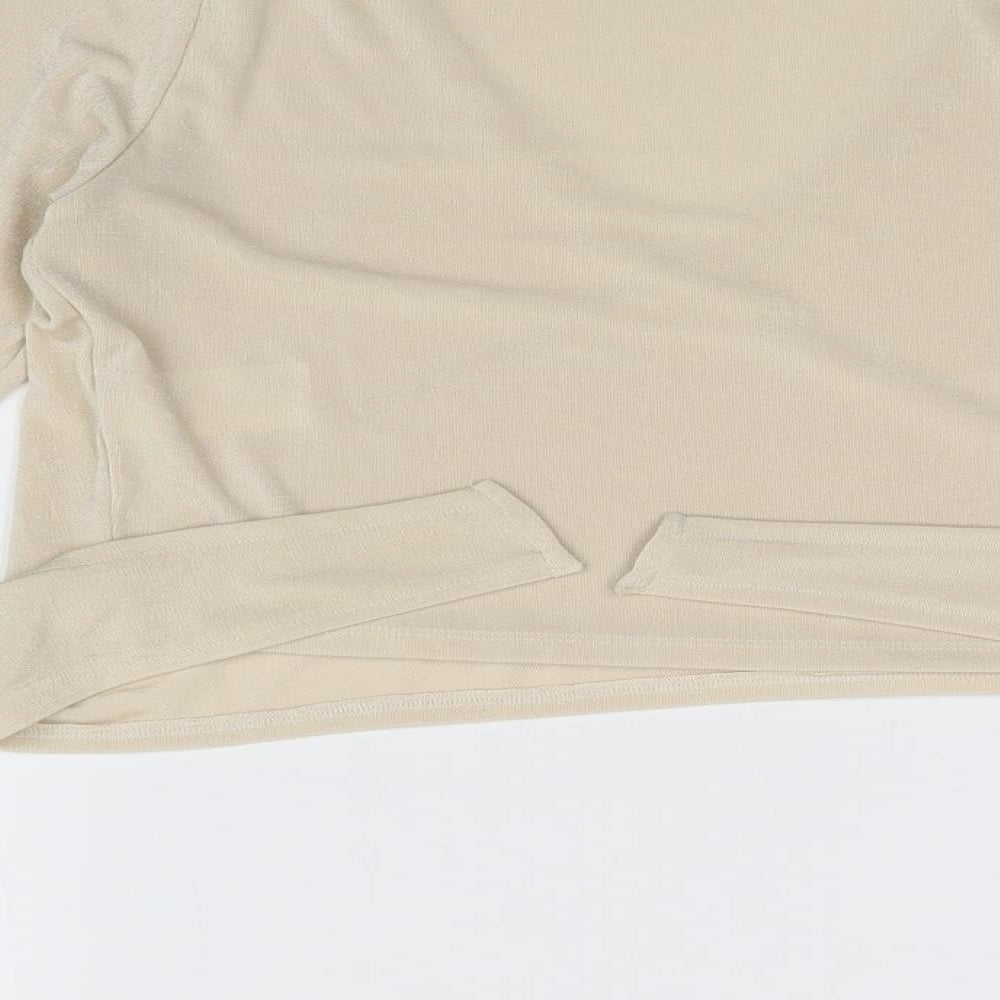 MONKL Womens Beige   Cardigan Jumper Size S