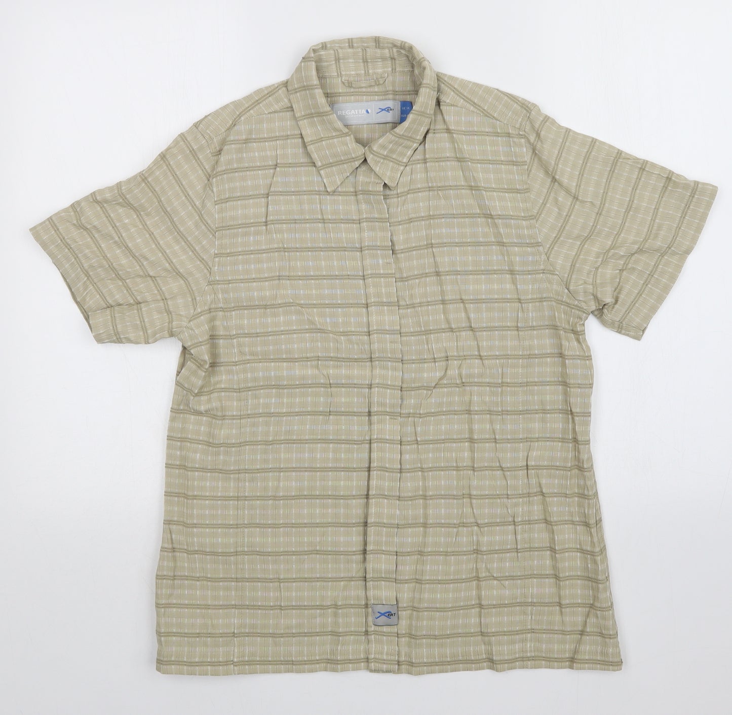 Regatta Womens Multicoloured Check  Basic Button-Up Size 14