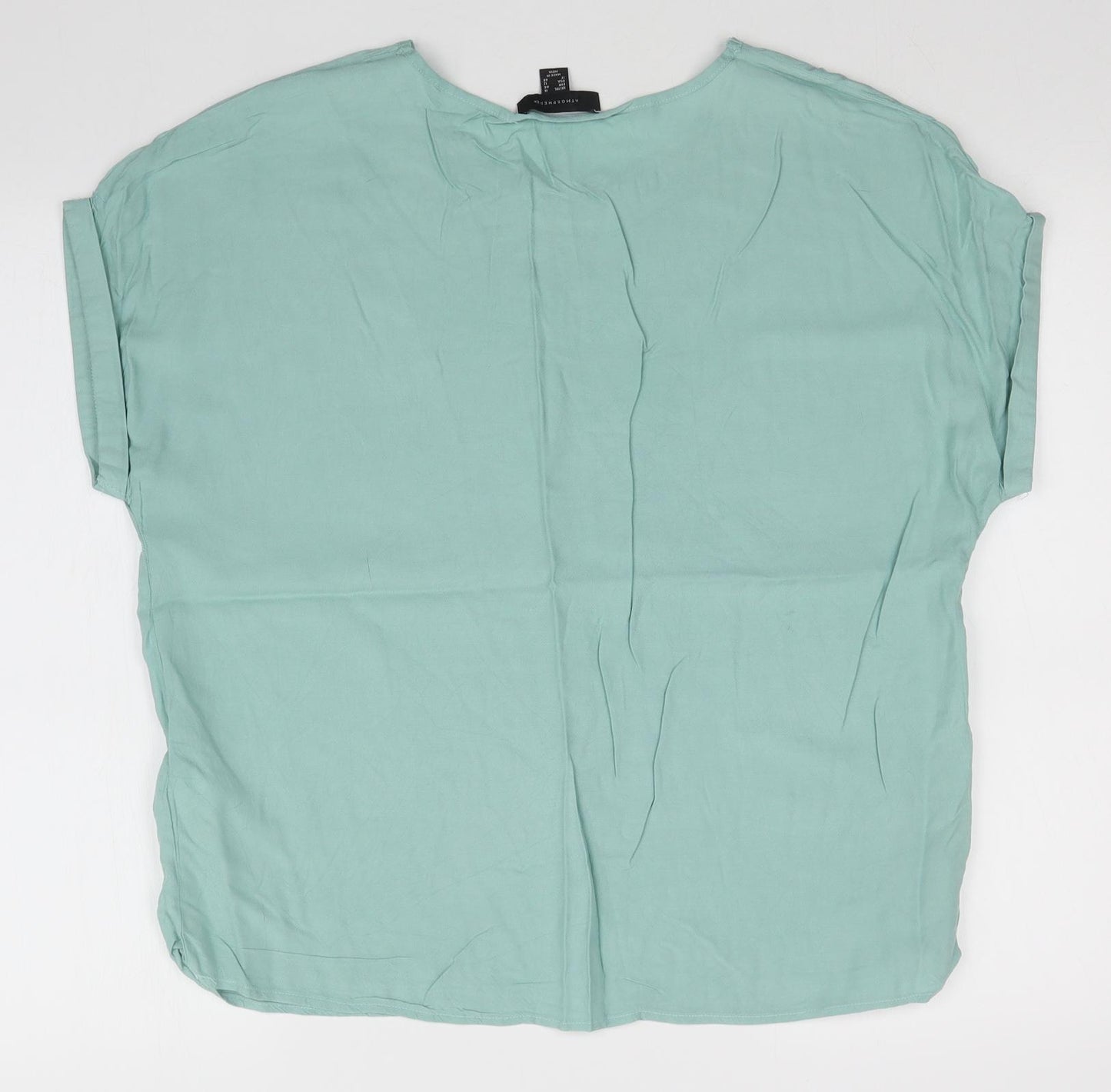 Atmosphere Womens Green   Basic T-Shirt Size 16
