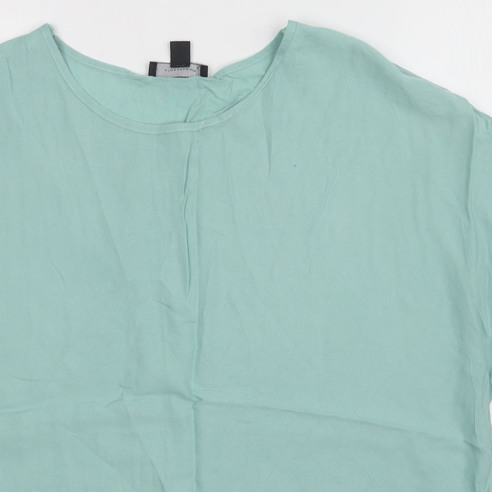 Atmosphere Womens Green   Basic T-Shirt Size 16
