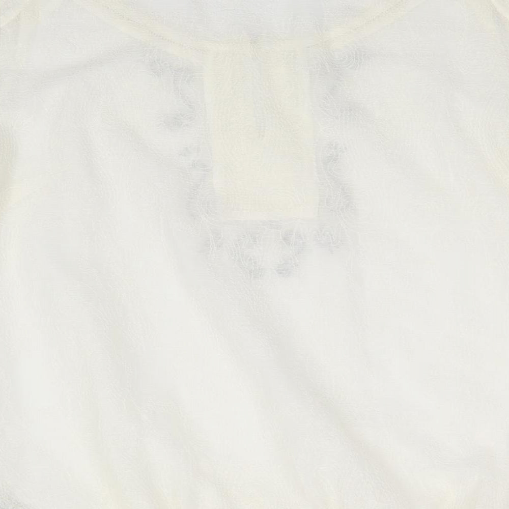 Per Una Womens White   Basic T-Shirt Size 16