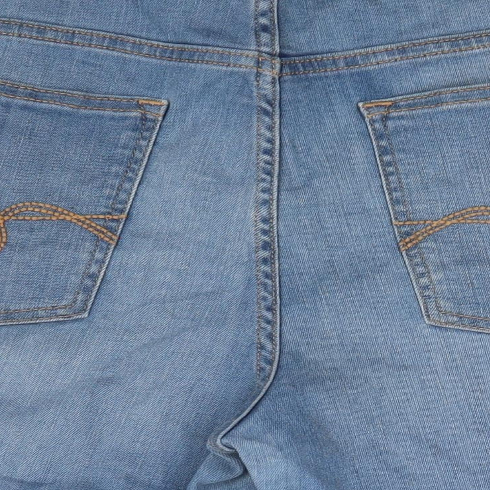 F&F Womens Blue  Denim  Shorts Size 16
