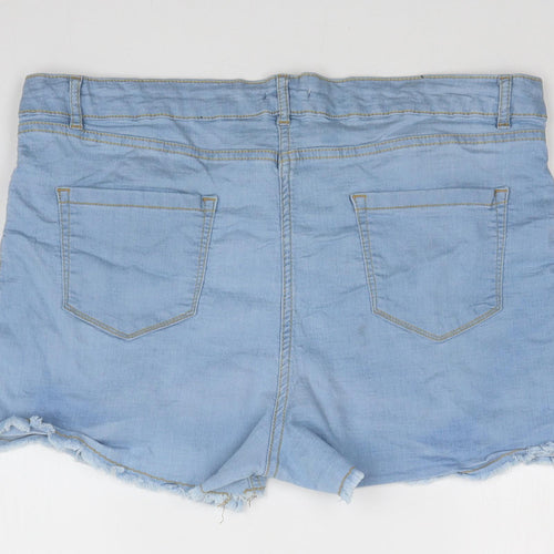 PEP&CO Womens Blue  Denim  Shorts Size 20
