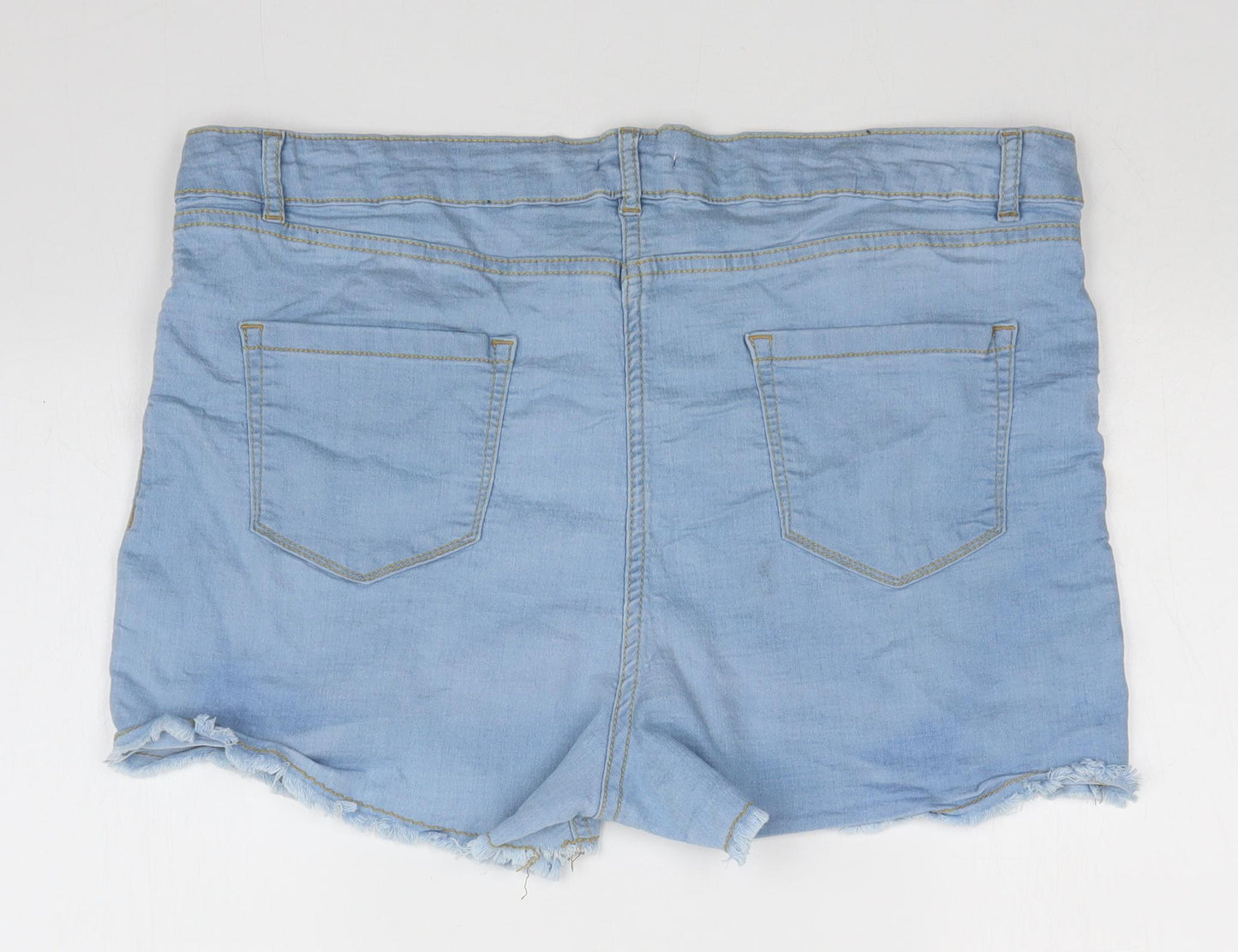PEP&CO Womens Blue  Denim  Shorts Size 20