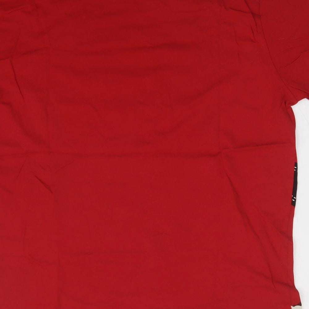 F&F Mens Red    T-Shirt Size XL  - CHRISTMAS