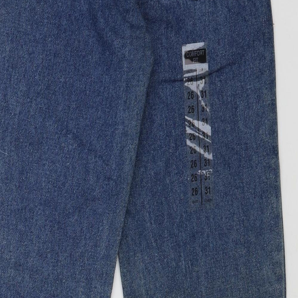Hudson Womens Blue  Denim Straight Jeans Size 26 L31 in