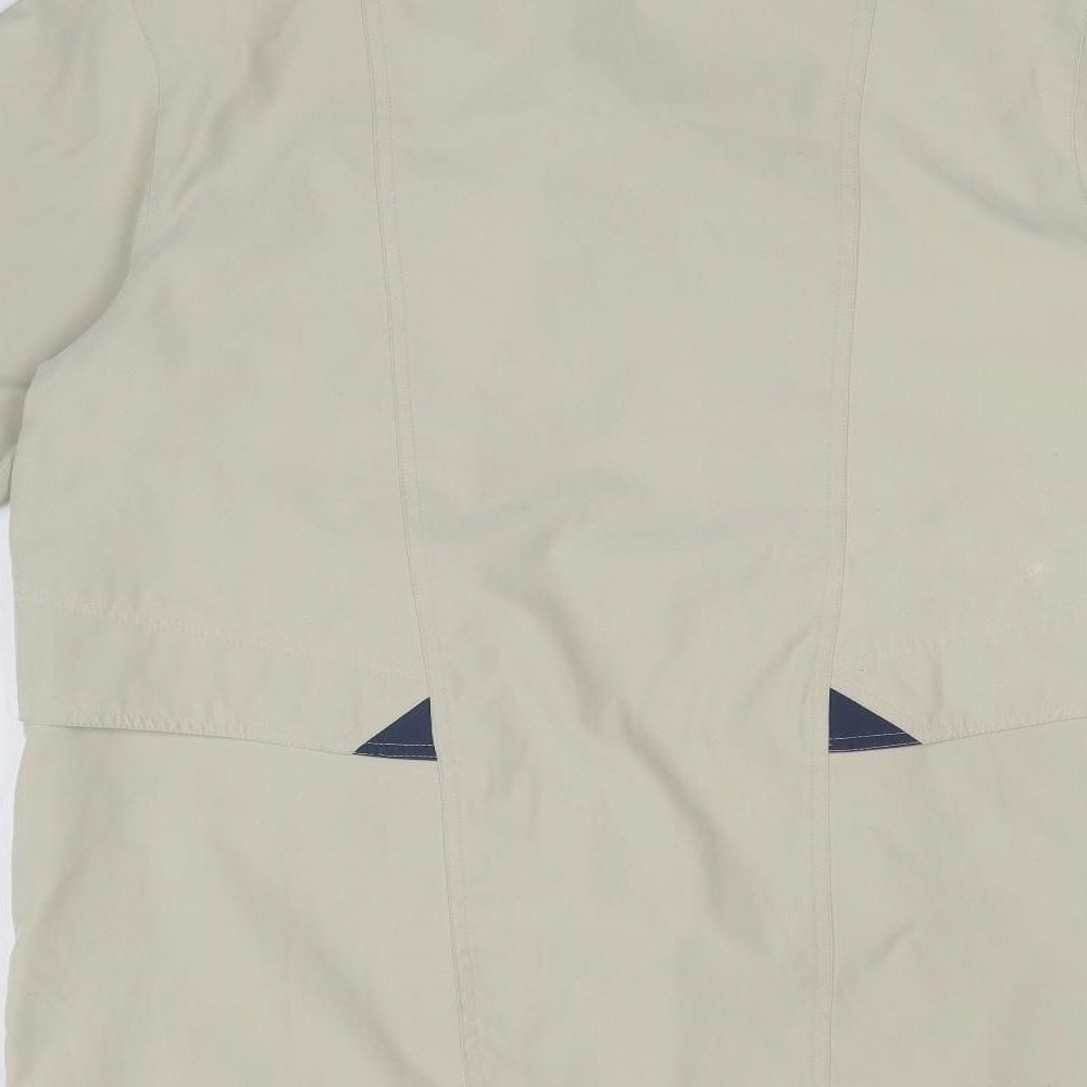 BOND STREET Mens Beige   Overcoat Coat