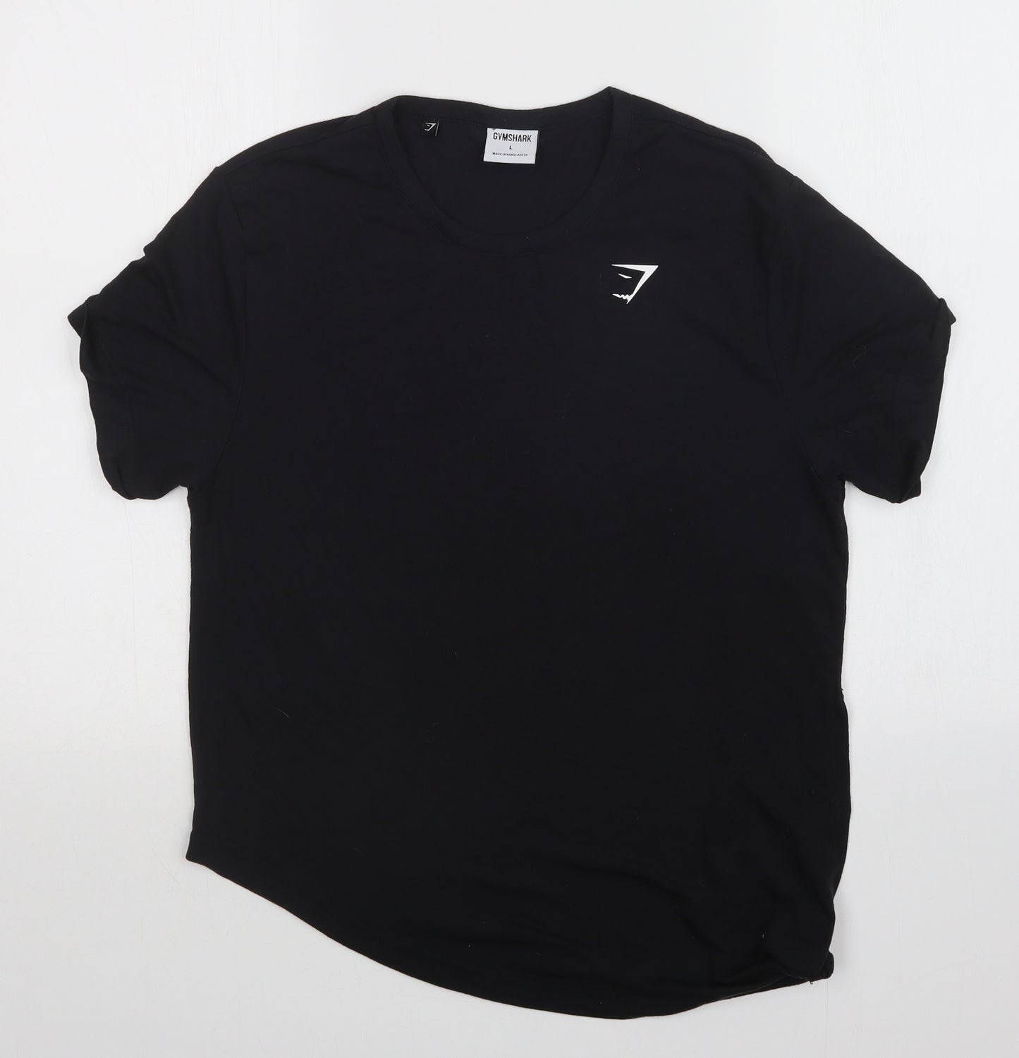 GYM SHARK Womens Black   Basic Casual Size L