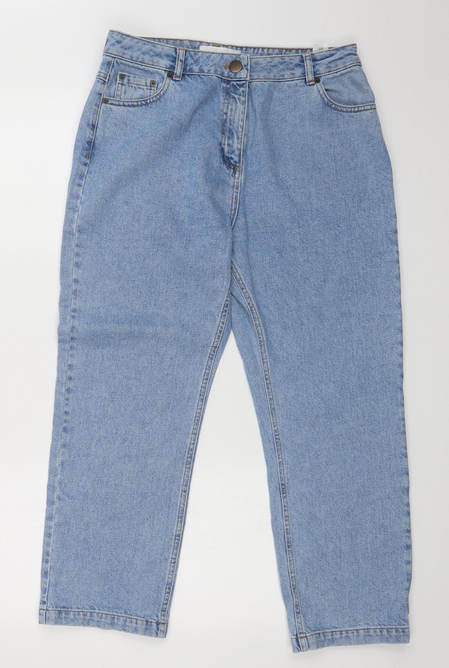 LABEL/MIX Womens Blue  Denim  Jeans Size 14 L25.5 in