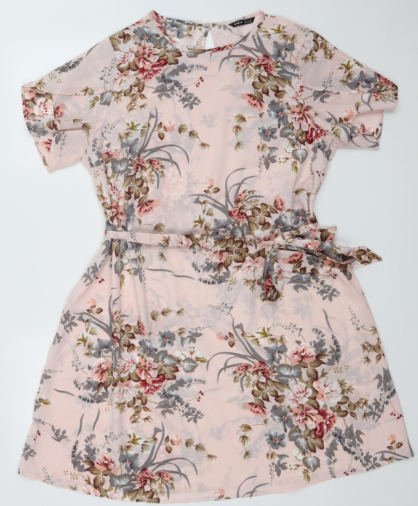 SheIn Womens Multicoloured Floral  A-Line  Size XL
