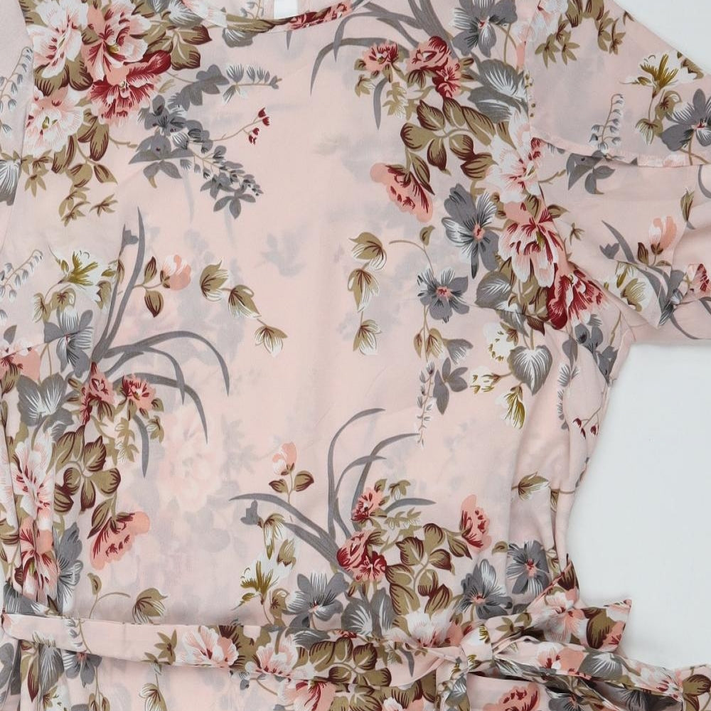 SheIn Womens Multicoloured Floral  A-Line  Size XL