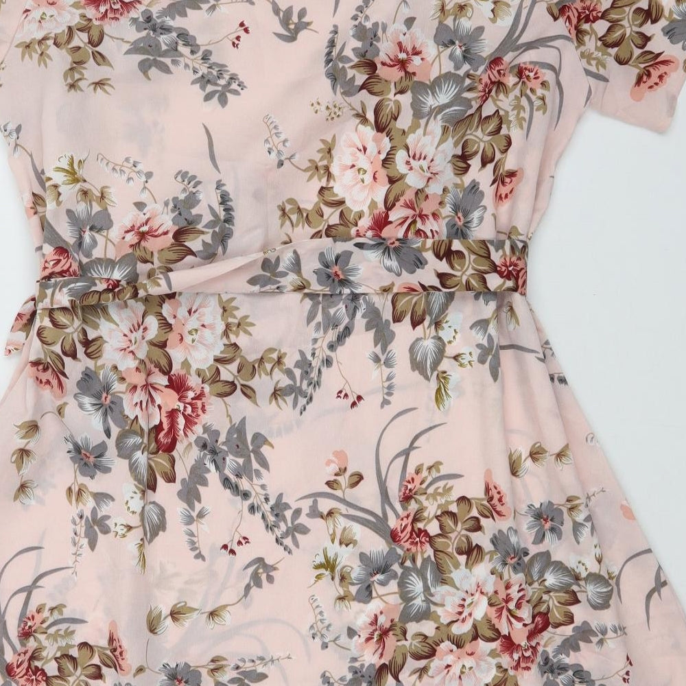SheIn Womens Multicoloured Floral  A-Line  Size XL