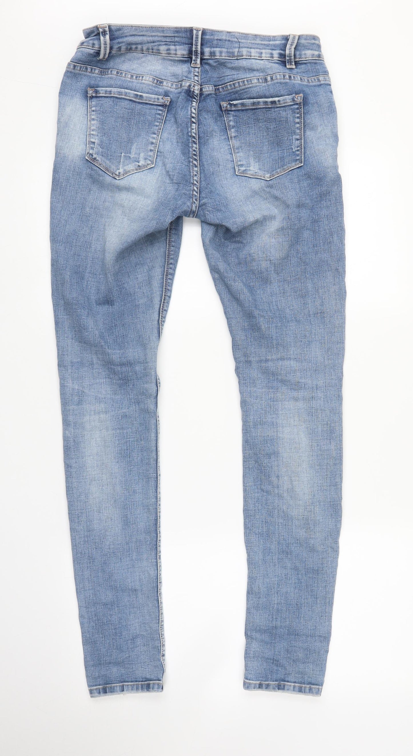 Monday Premium Womens Blue   Skinny Jeans Size L L29 in