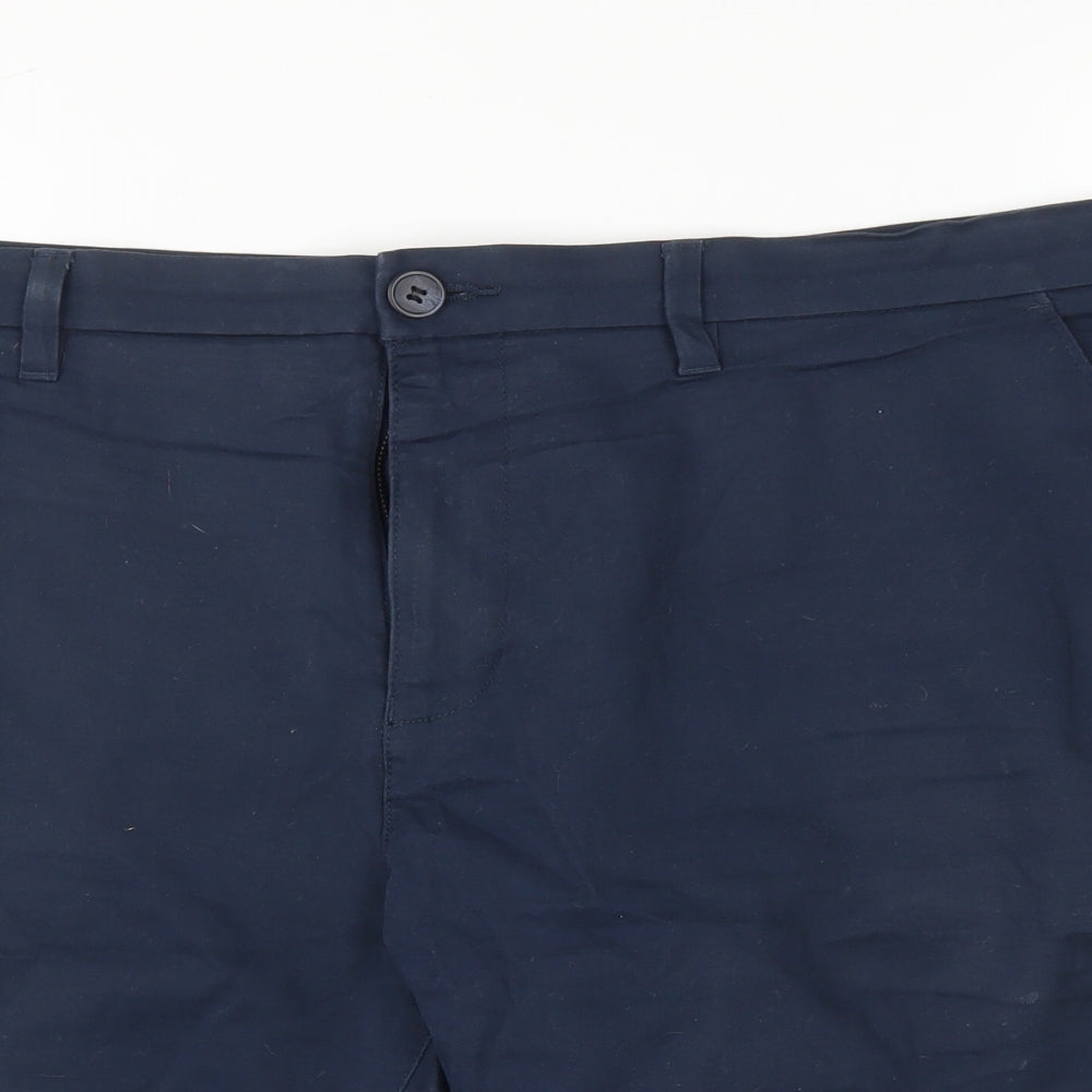 F&F Mens Blue   Chino Shorts Size 42