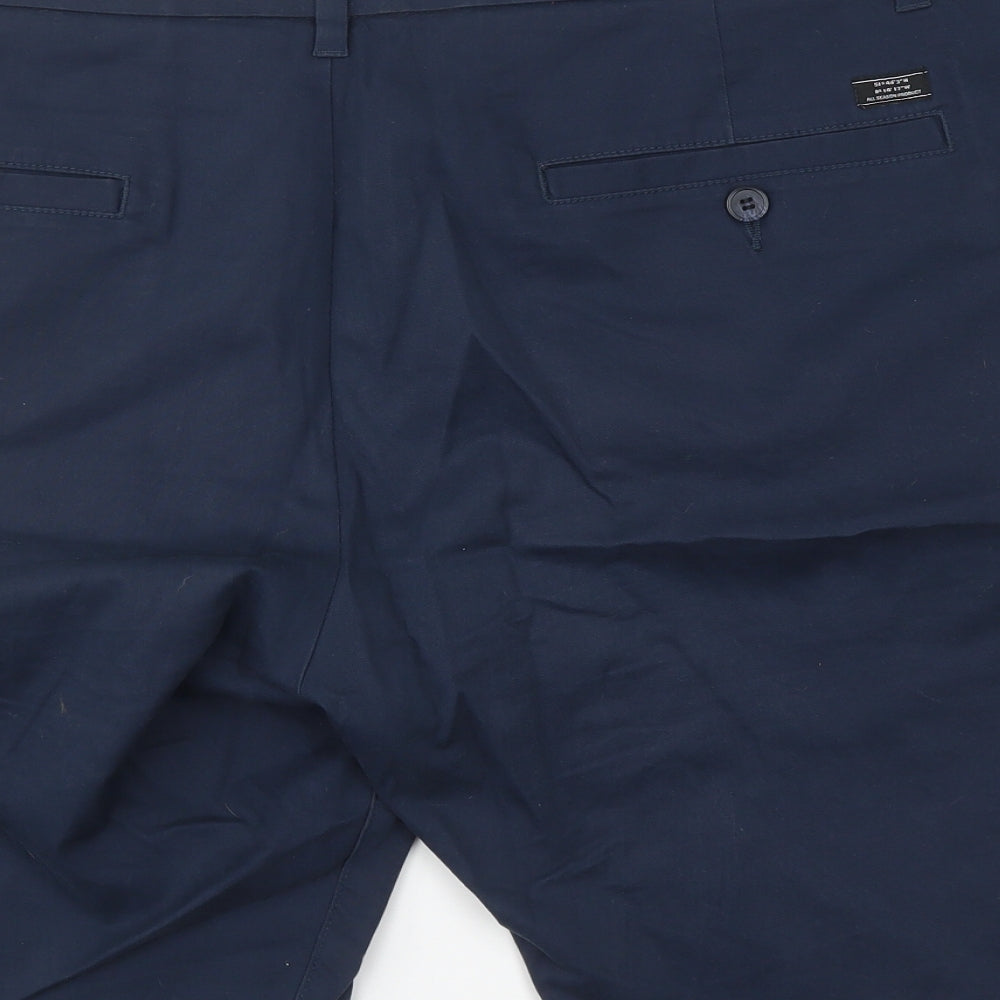 F&F Mens Blue   Chino Shorts Size 42
