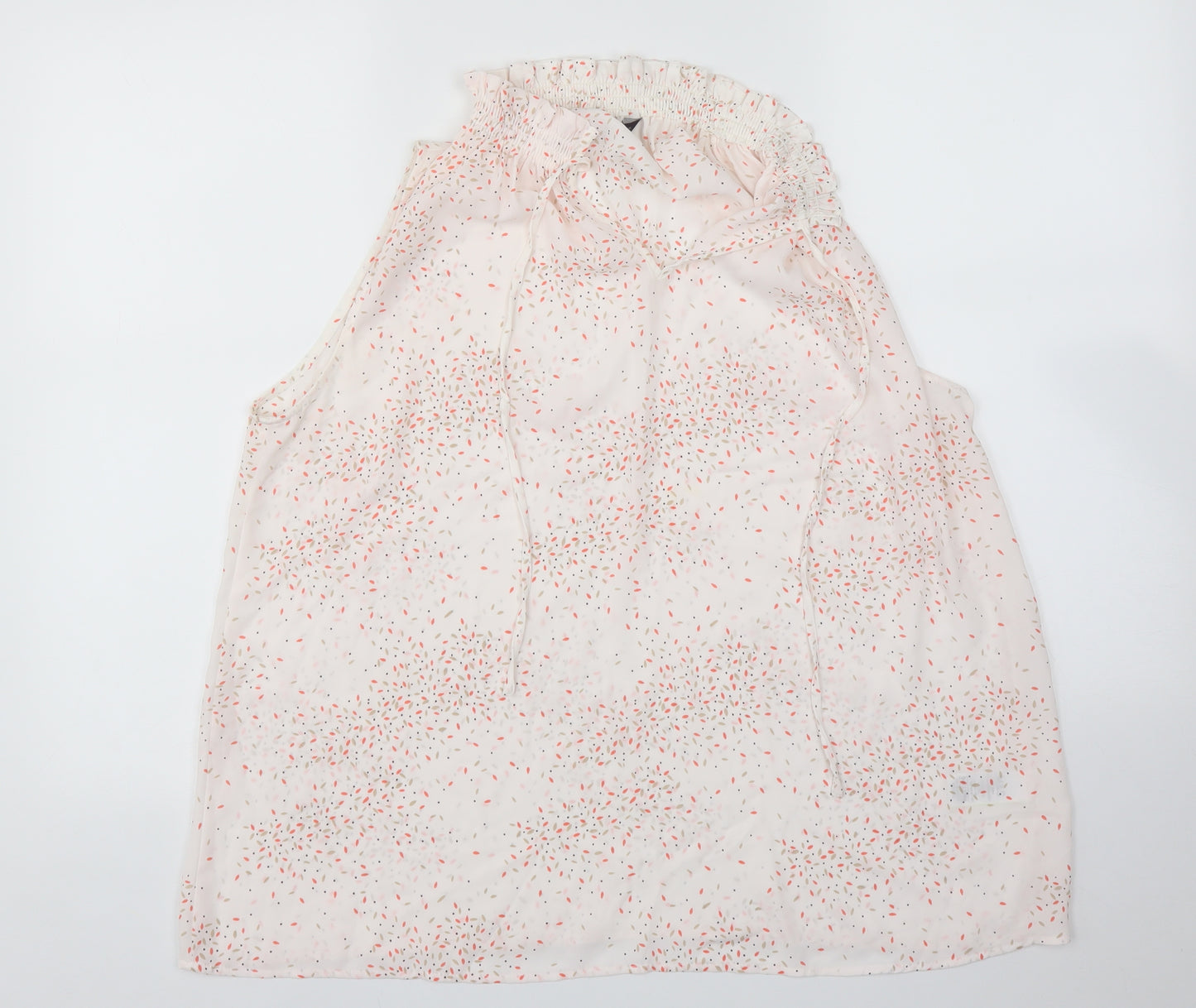 M&S Womens Multicoloured Polka Dot  Basic Blouse Size 14