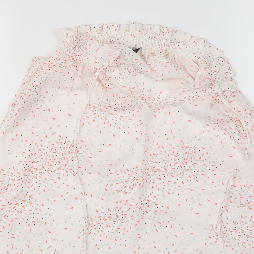 M&S Womens Multicoloured Polka Dot  Basic Blouse Size 14