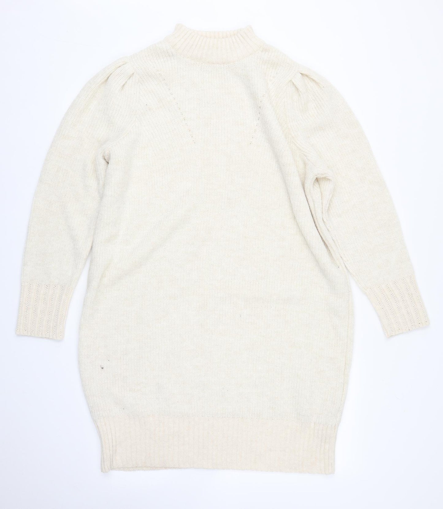 NEXT Womens Beige   Jumper Dress  Size L