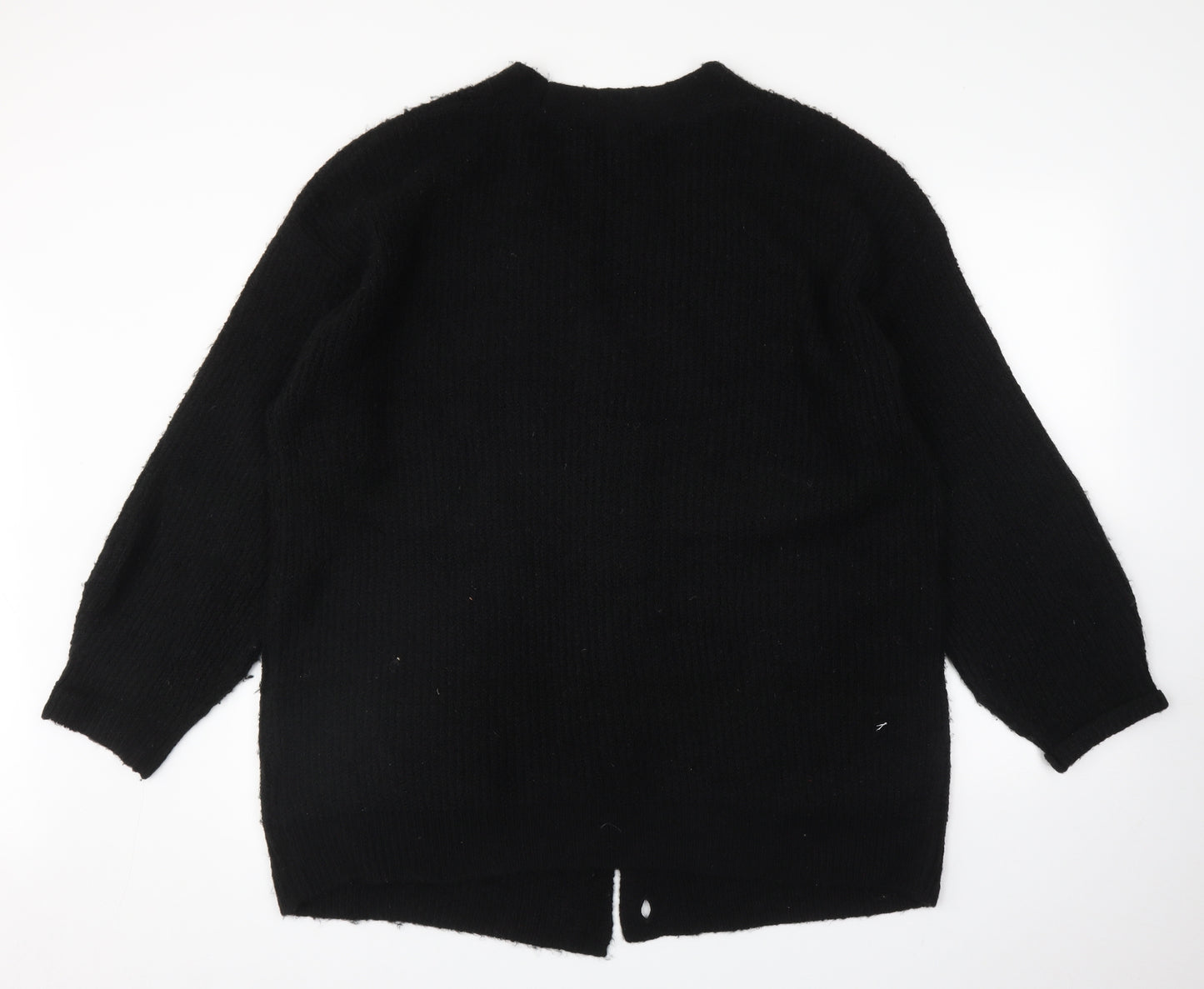 New Look Womens Black   Cardigan Jumper Size L