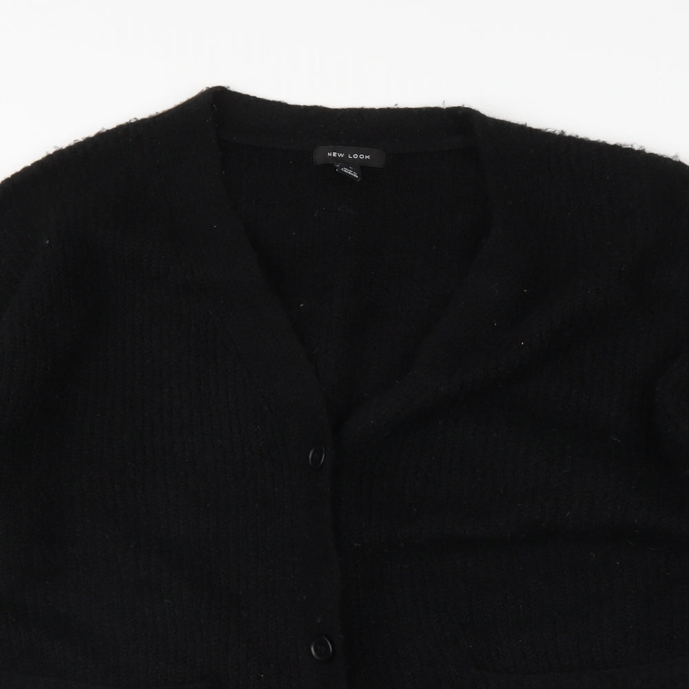 New Look Womens Black   Cardigan Jumper Size L