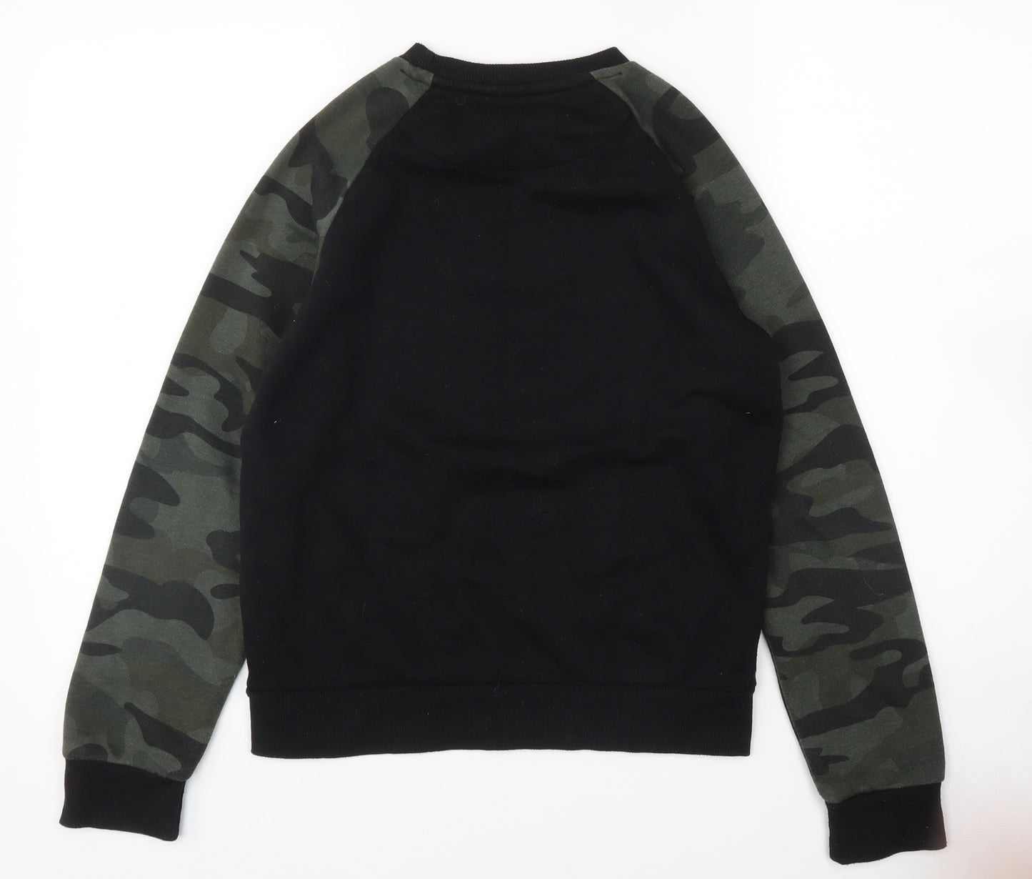 Primark Boys Multicoloured Camouflage  Pullover Sweatshirt Size 12-13 Years