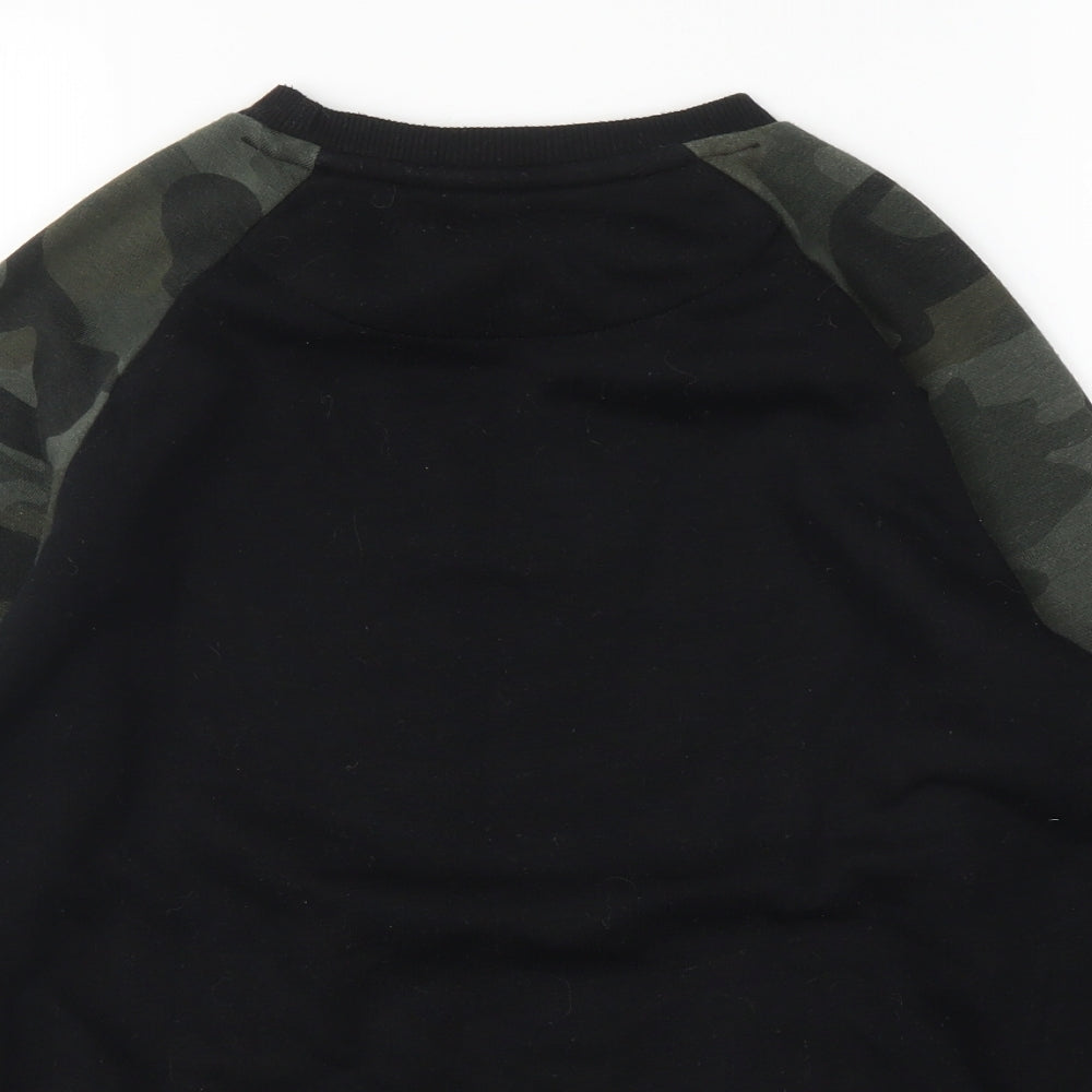 Primark Boys Multicoloured Camouflage  Pullover Sweatshirt Size 12-13 Years