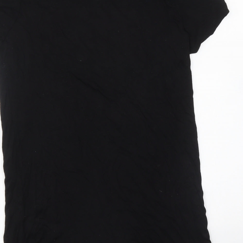 Primark Girls Black   Basic T-Shirt Size 13-14 Years