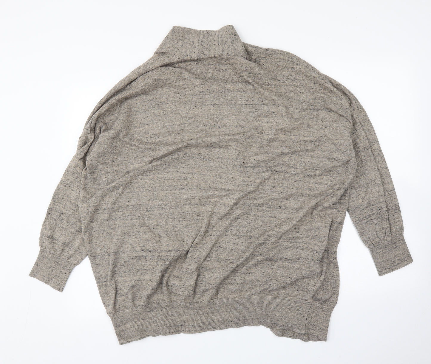 Atmosphere Womens Beige   Wrap Jumper Size 20