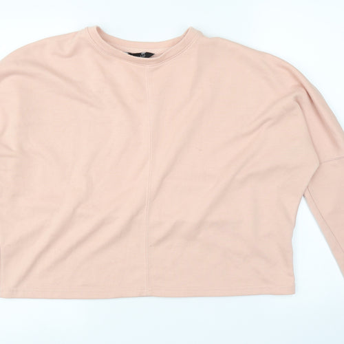 New Look  Womens Pink   Pullover Sweatshirt Size 10
