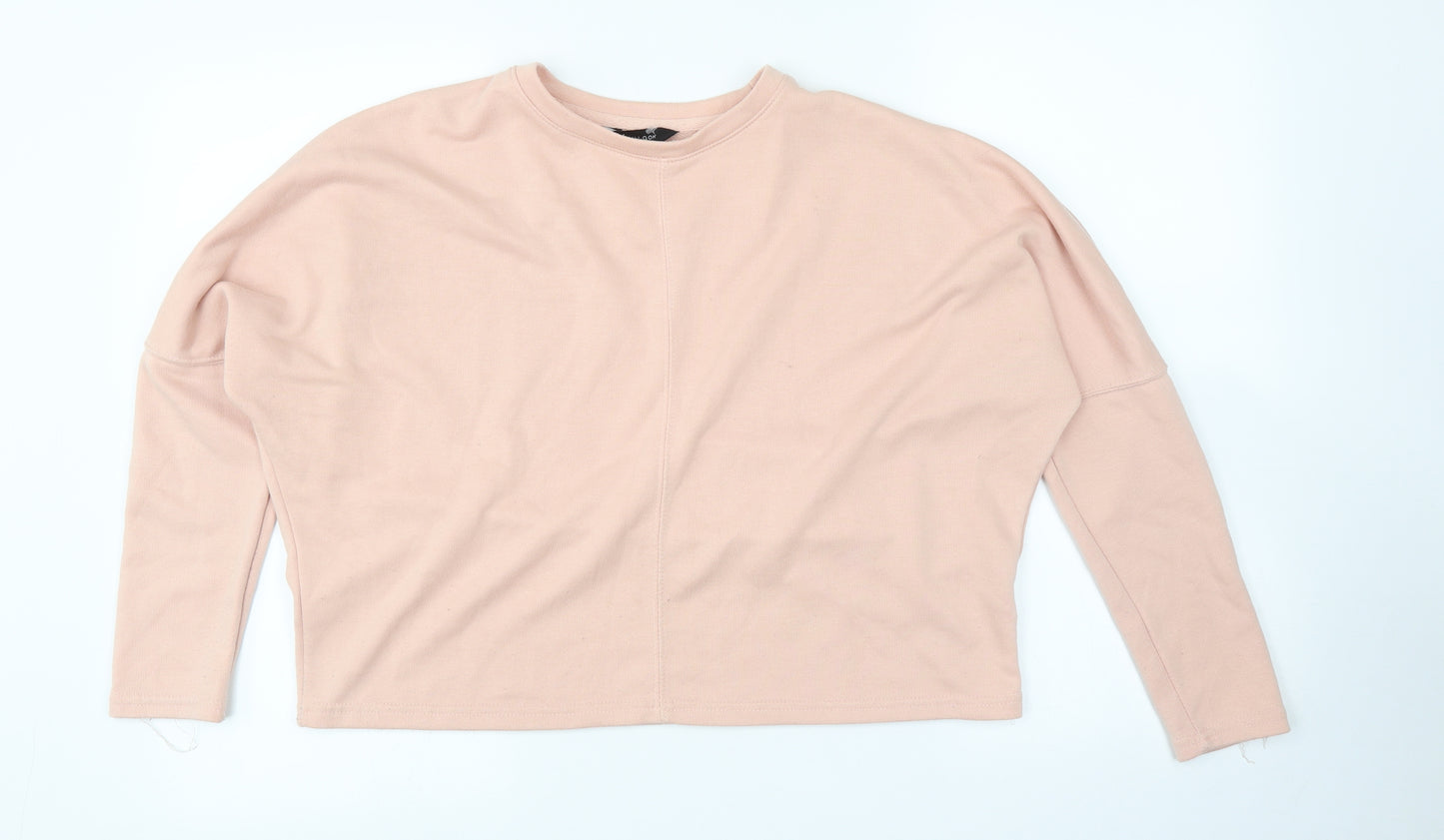 New Look  Womens Pink   Pullover Sweatshirt Size 10