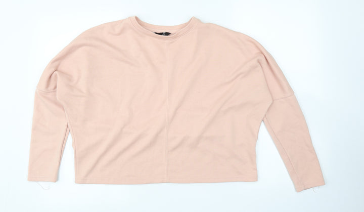 New Look  Womens Pink   Pullover Sweatshirt Size 10