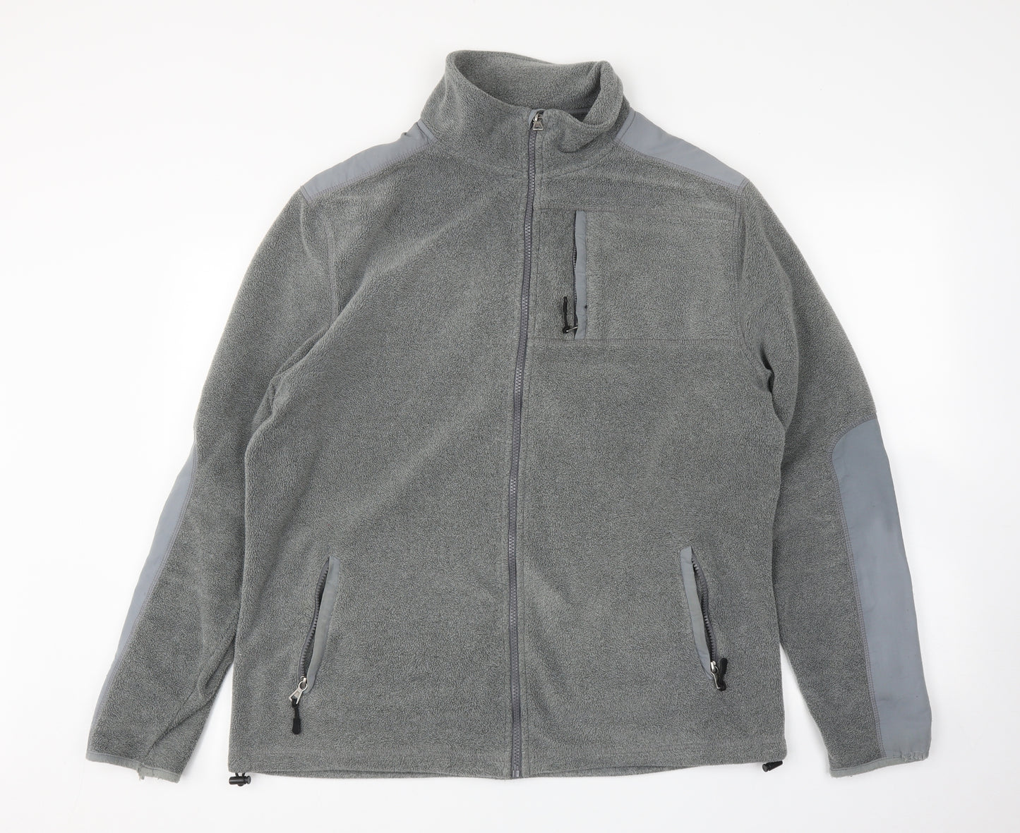 Cedar Wood State Mens Grey   Full Zip Sweatshirt Size XL