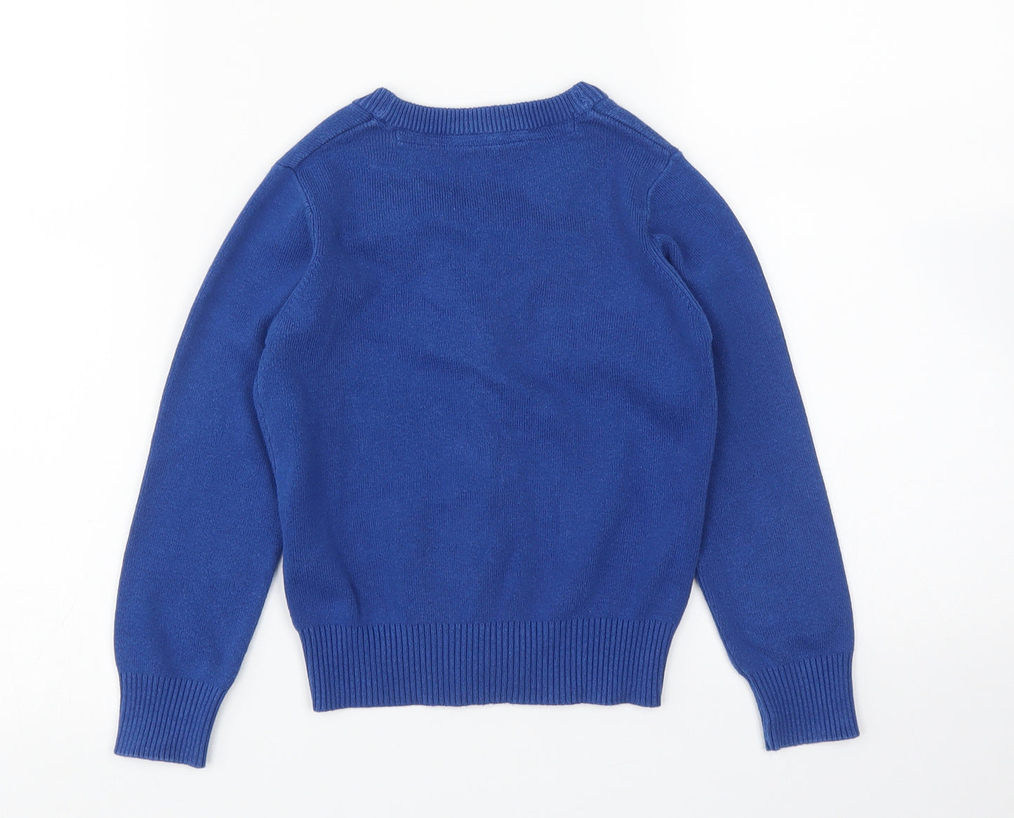Nutmeg Girls Blue   Cardigan Jumper Size 4-5 Years
