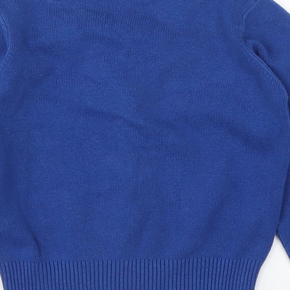 Nutmeg Girls Blue   Cardigan Jumper Size 4-5 Years