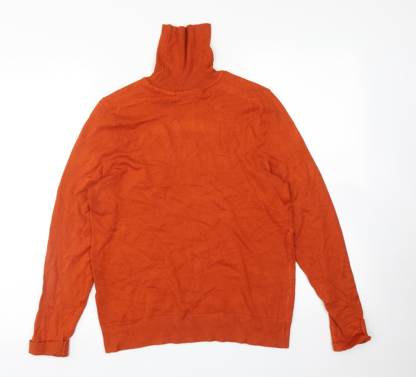 Wallis Womens Orange   Pullover Jumper Size 12