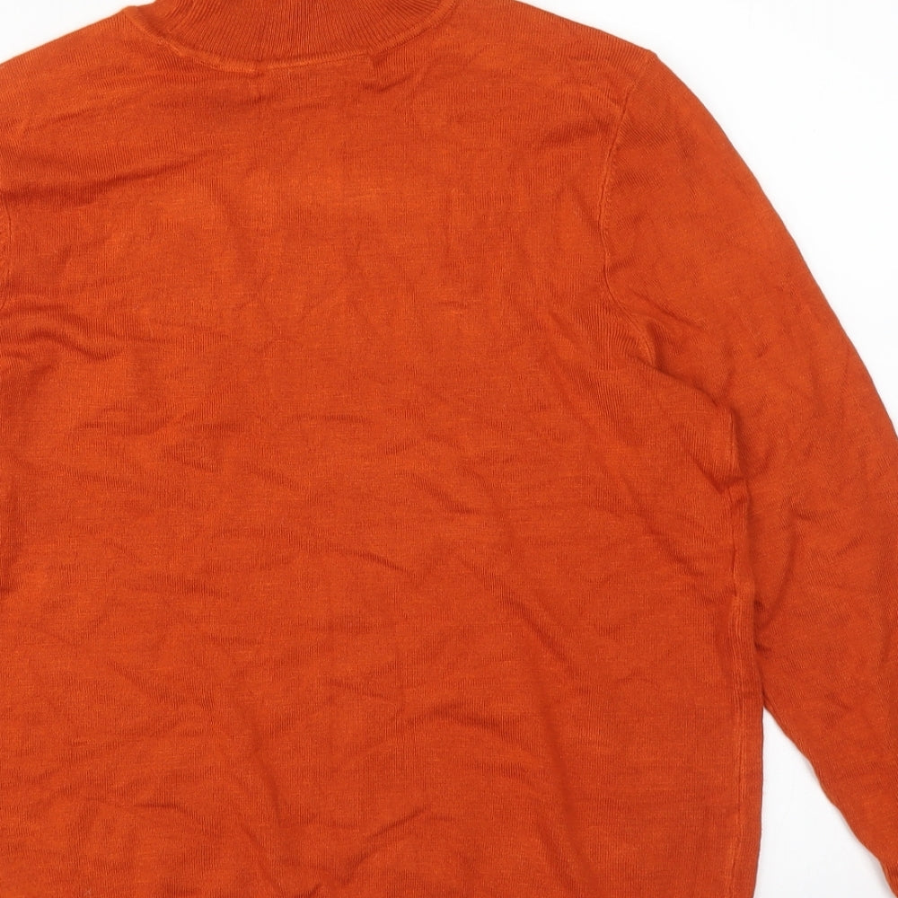 Wallis Womens Orange   Pullover Jumper Size 12