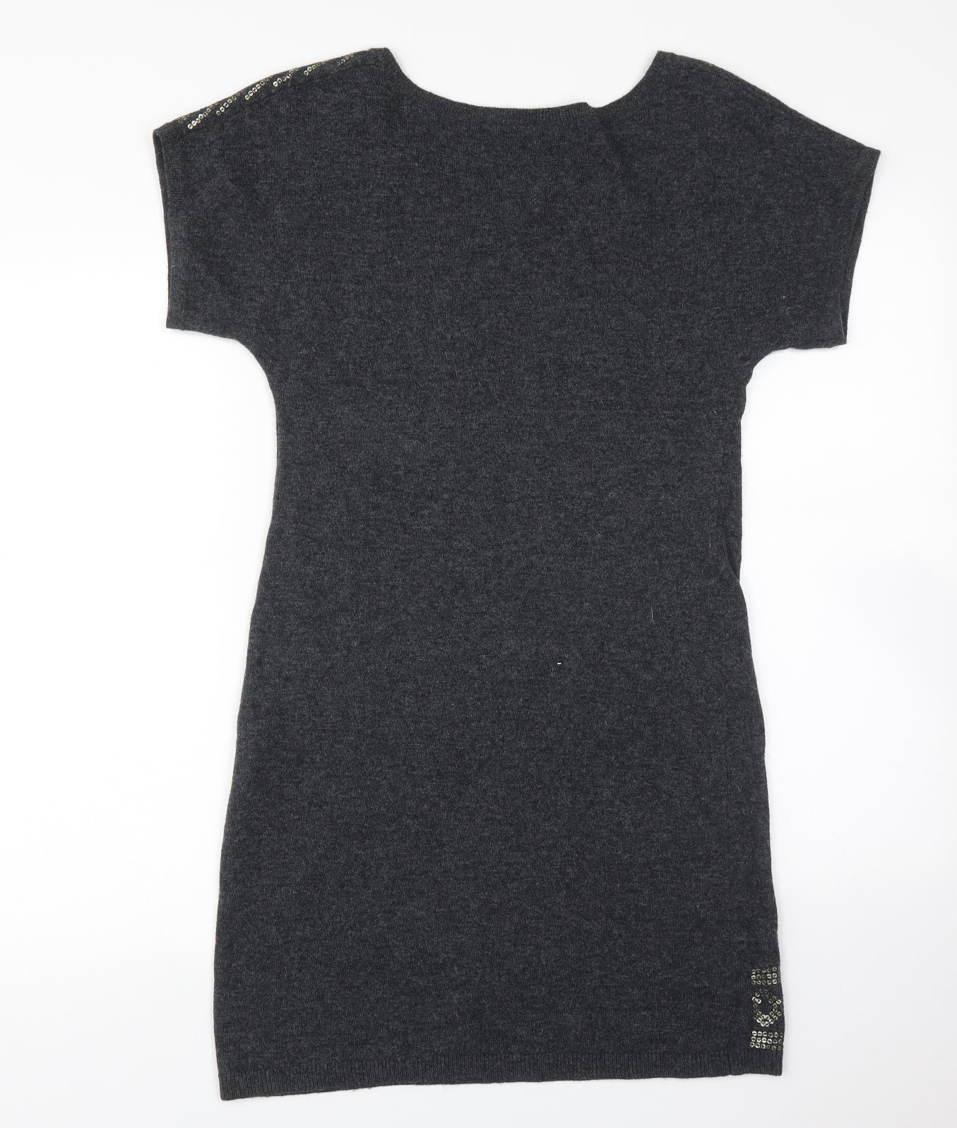 Monsoon Womens Grey   Jumper Dress  Size S