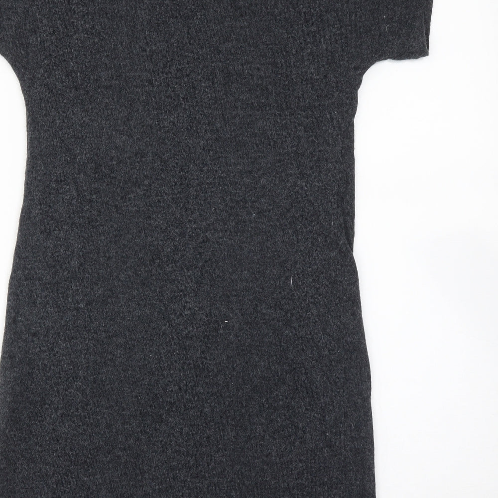 Monsoon Womens Grey   Jumper Dress  Size S