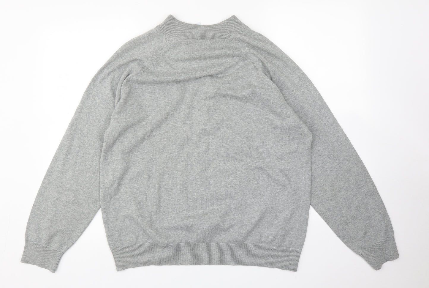 M&S Mens Grey   Pullover Jumper Size L