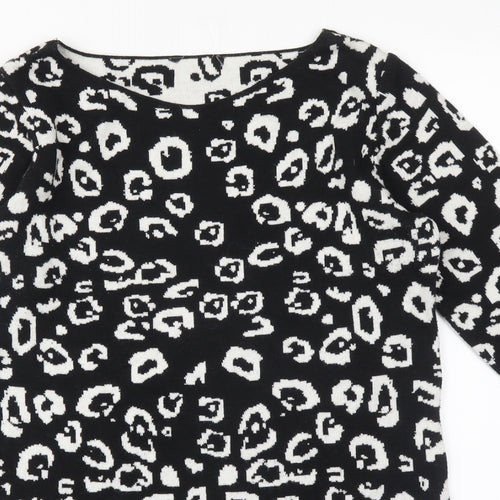 George Womens Multicoloured Animal Print  Pullover Jumper Size 12