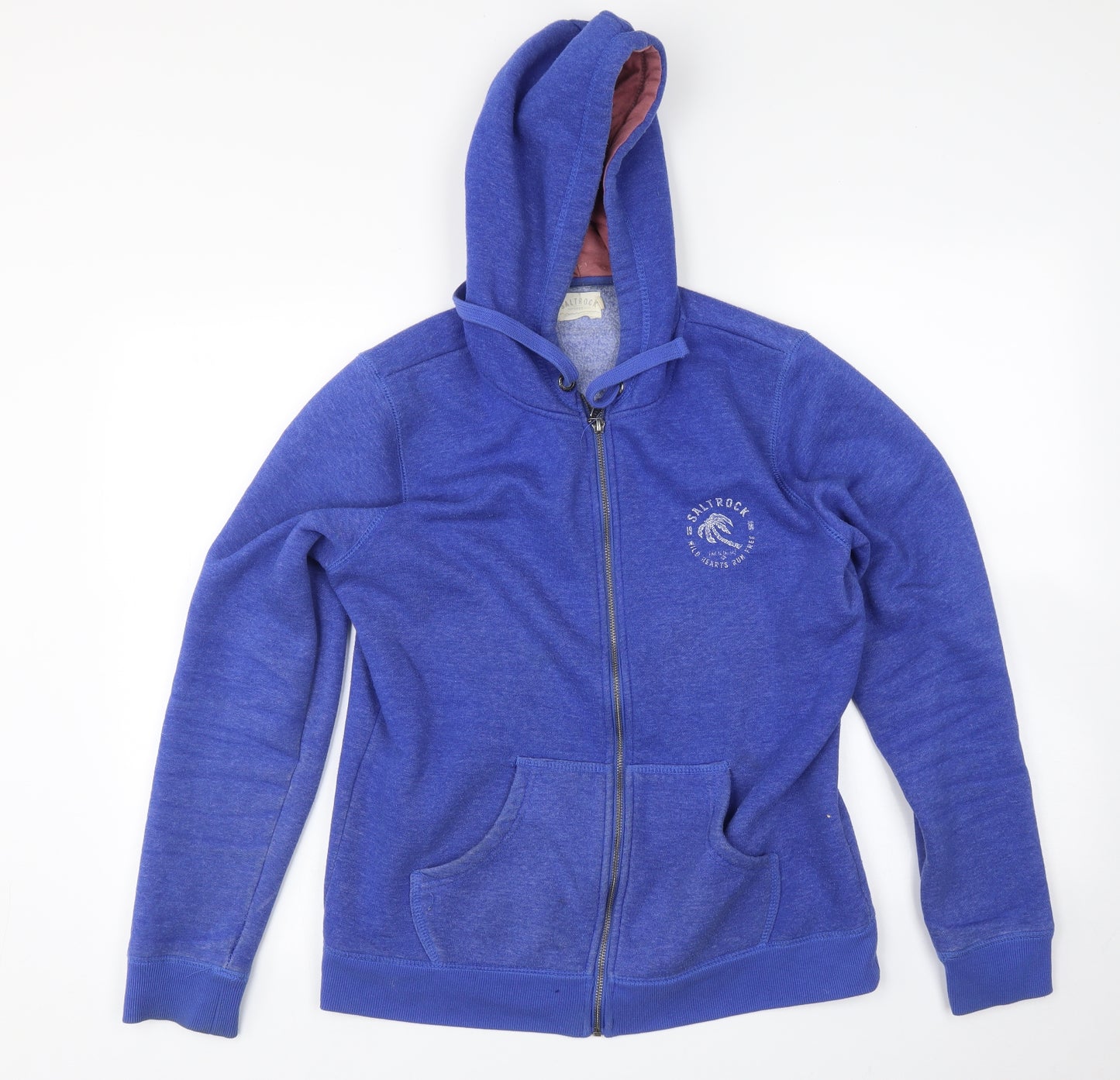 Saltrock Womens Blue   Full Zip Hoodie Size 12