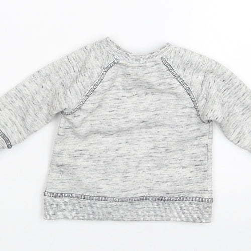 F&F Boys Grey   Pullover Jumper Size 0-3 Months
