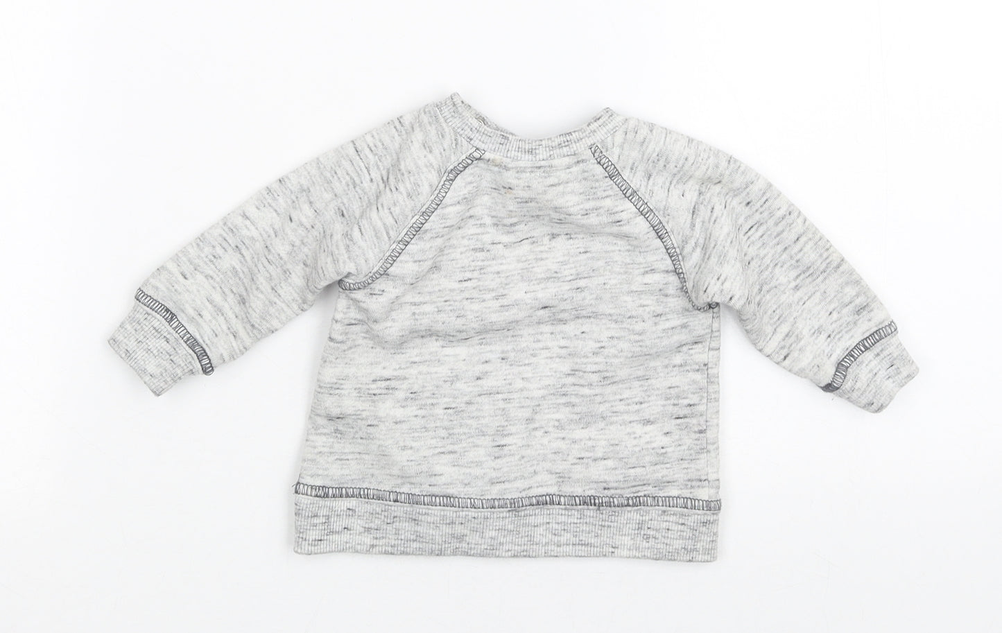 F&F Boys Grey   Pullover Jumper Size 0-3 Months