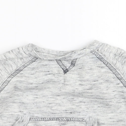 F&F Boys Grey   Pullover Jumper Size 0-3 Months