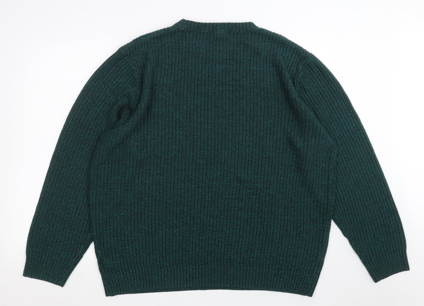 M&S Mens Green   Pullover Jumper Size 2XL