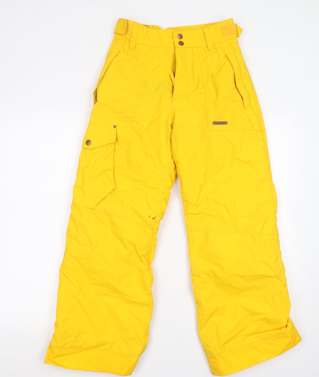 DECATHLON Boys Yellow   Snow Pants Trousers Size 12 Years