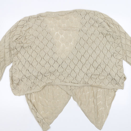 Soon  Womens Beige   Wrap Jumper Size 22