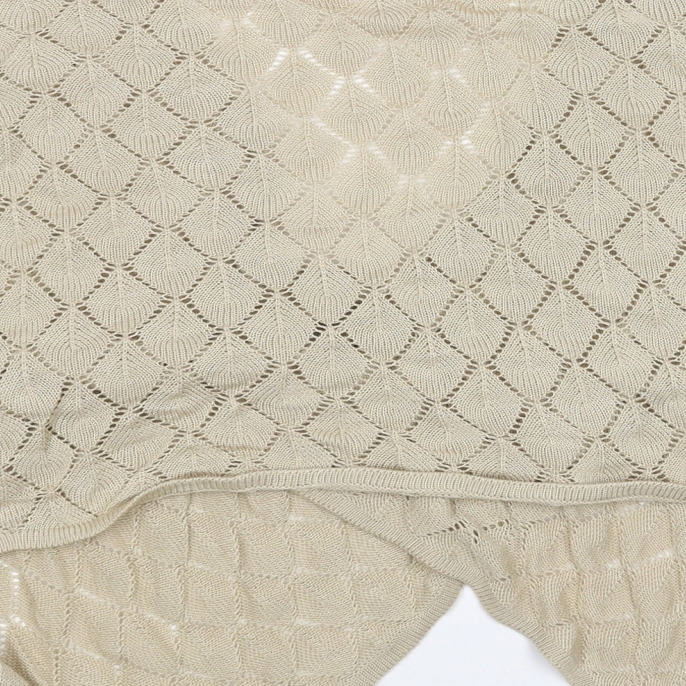Soon  Womens Beige   Wrap Jumper Size 22