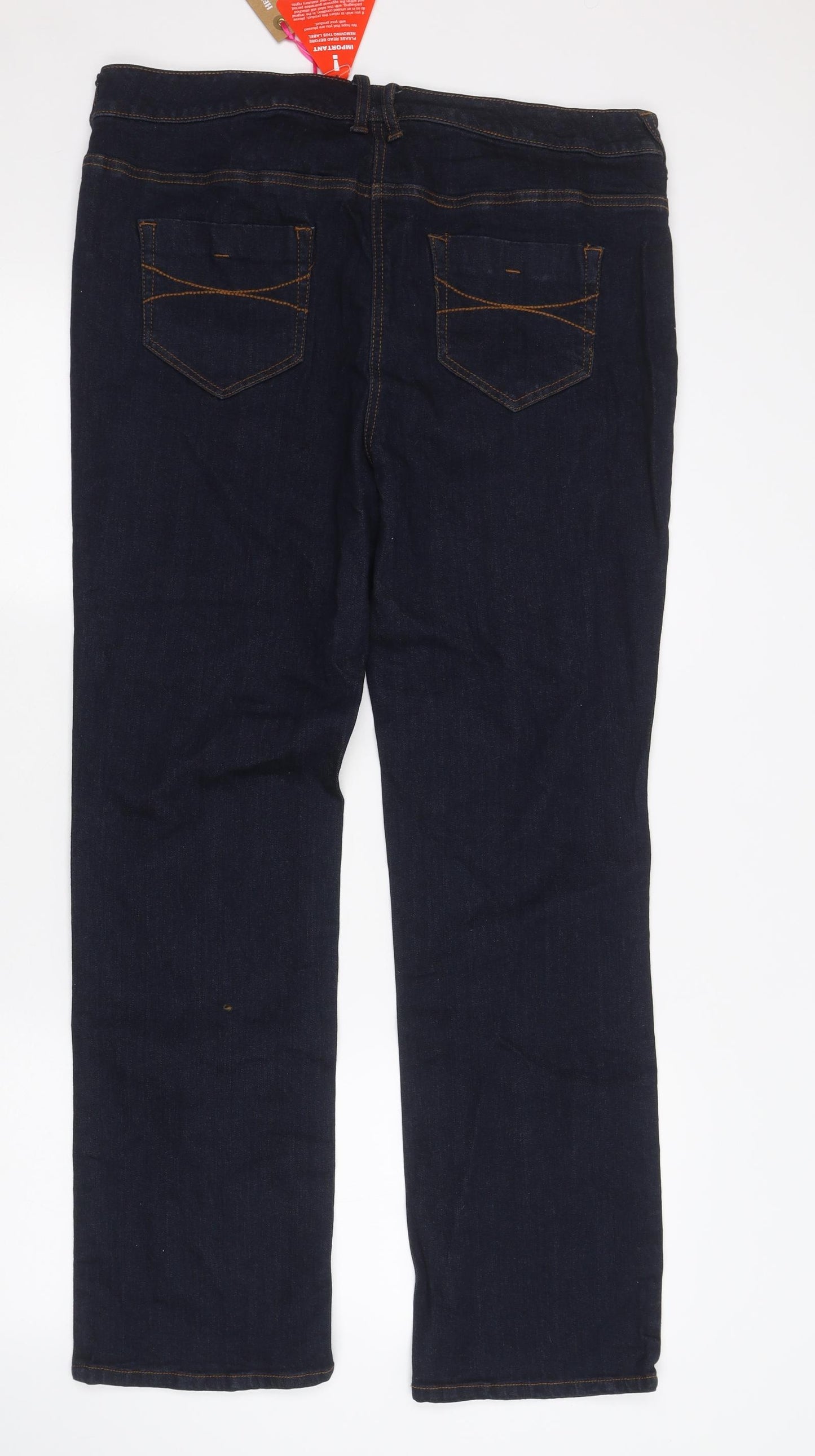 South Womens Blue   Straight Jeans Size 16 L29 in